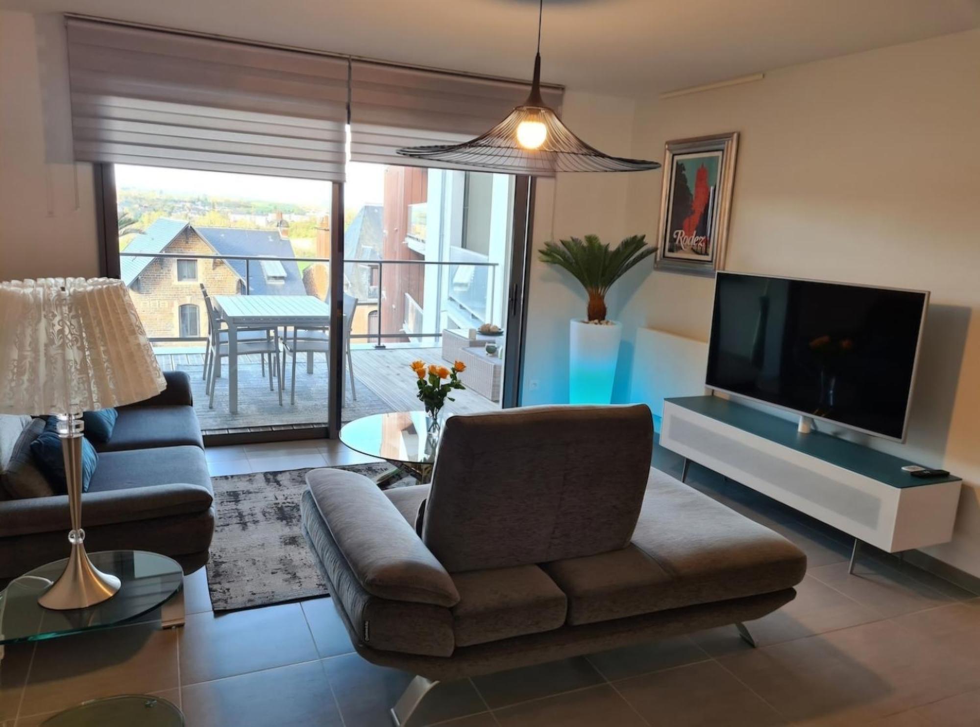 Apartment Aveyron Appart. T4 Neuf 2 Places Parking